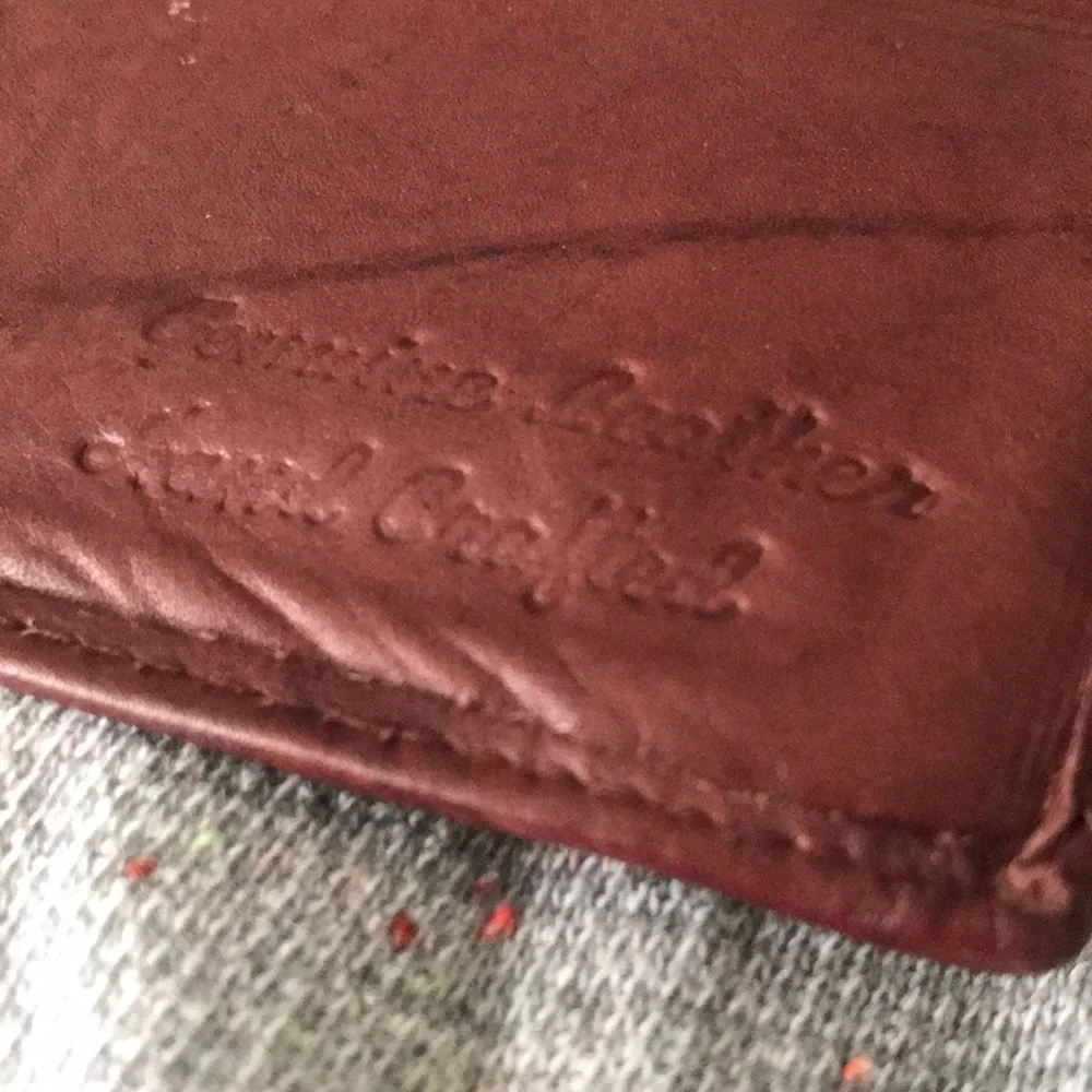 Handcrafted Genuine Leather Billfold Wallet